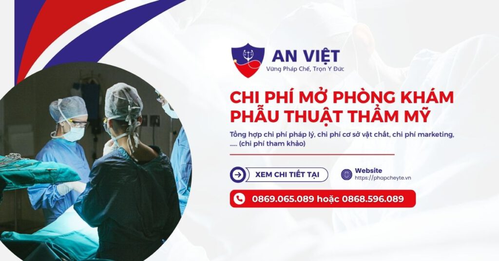 Chi phí mở phòng khám Phẫu thuật thẩm mỹ