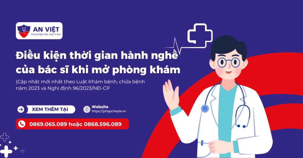 điều kiện bác sĩ đứng tên