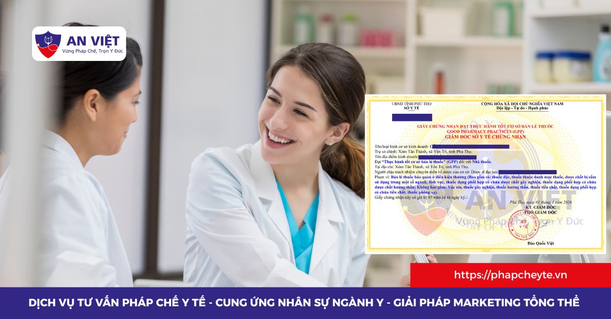 Dịch vụ trọn gói mở nhà thuốc