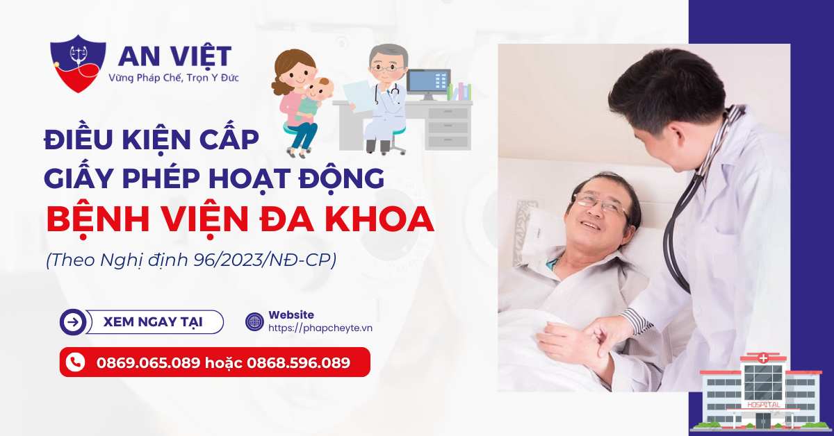 Giấy phép hoạt động Bệnh viện Đa khoa