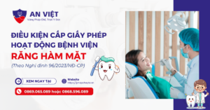 xin giấy phép hoạt động bệnh viện Răng Hàm Mặt