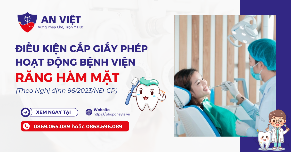 giấy phép hoạt động bệnh viện răng hàm mặt