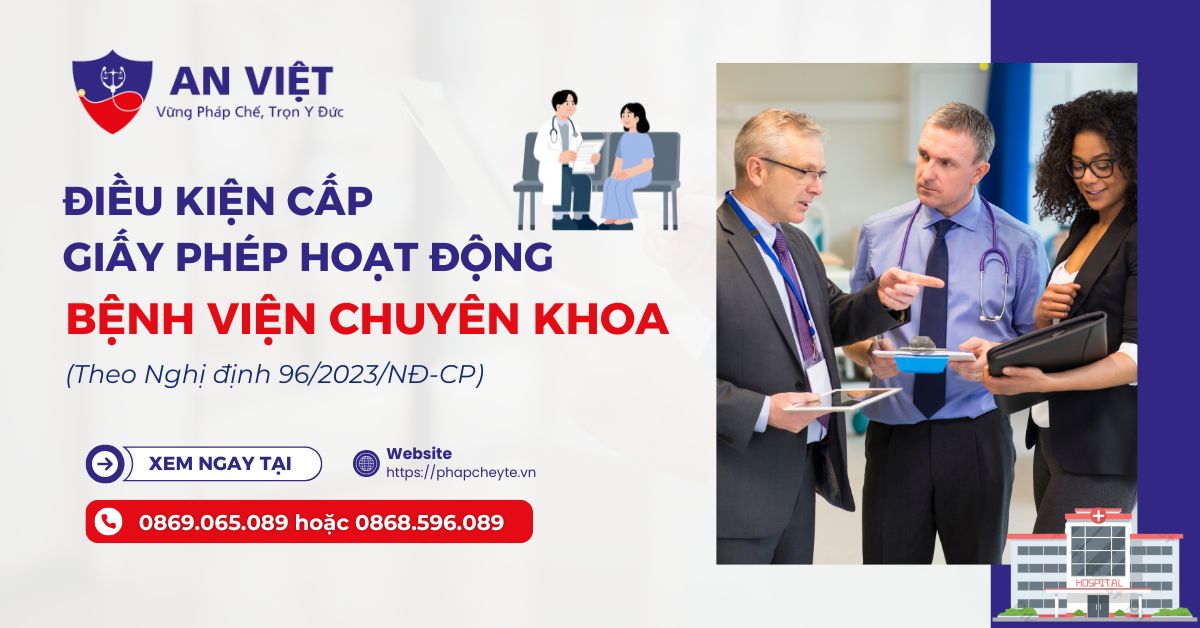 xin giấy phép hoạt động bệnh viện chuyên khoa