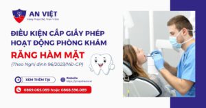 Xin giấy phép hoạt động phòng khám Răng Hàm Mặt