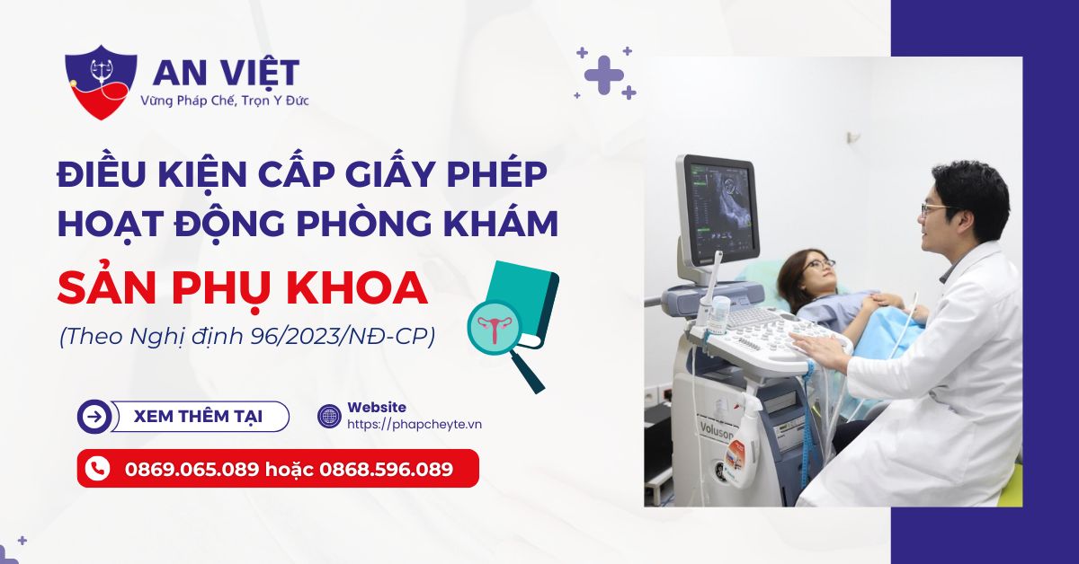 xin cấp giấy phép hoạt động phòng khám chuyên khoa sản