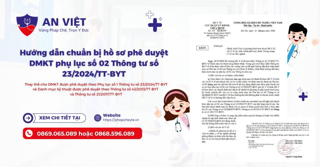 phụ lục số 02 Thông tư số 23/2024/TT-BYT