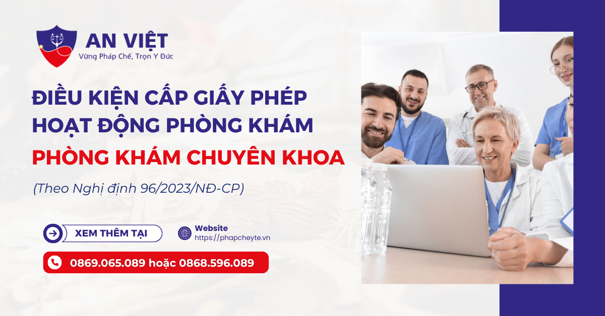 Điều kiện xin cấp giấy phép hoạt động phòng khám chuyên khoa