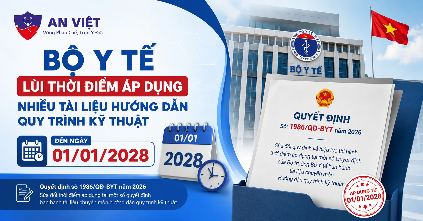 Bộ Y tế lùi thời điểm áp dụng nhiều tài liệu hướng dẫn quy trình kỹ thuật