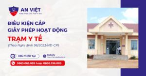 Điều kiện cấp giấy phép hoạt động trạm y tế